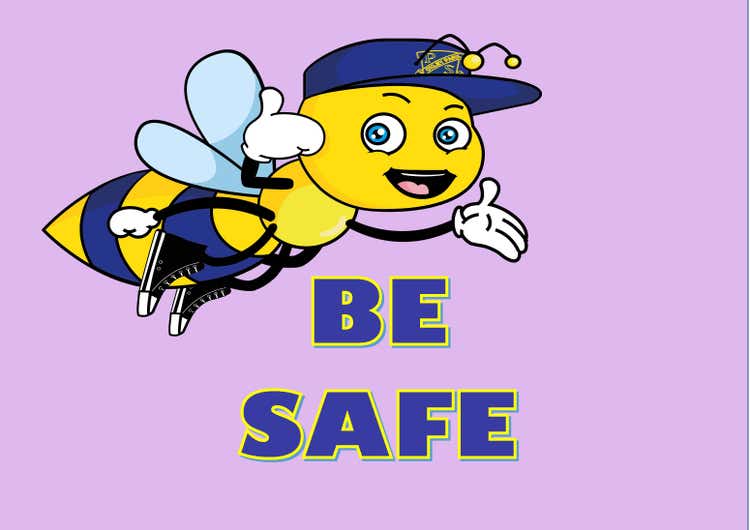 image of the school PBL bee - Be Safe