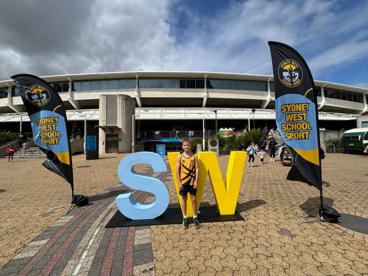 image of student who attended Sydney West School Sport Competition